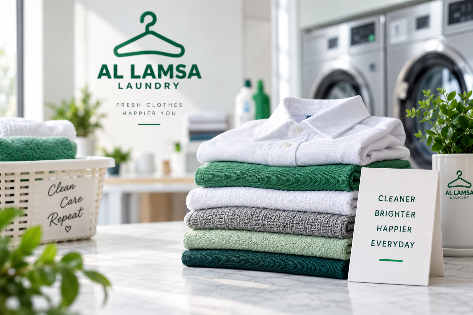 Professional laundry service